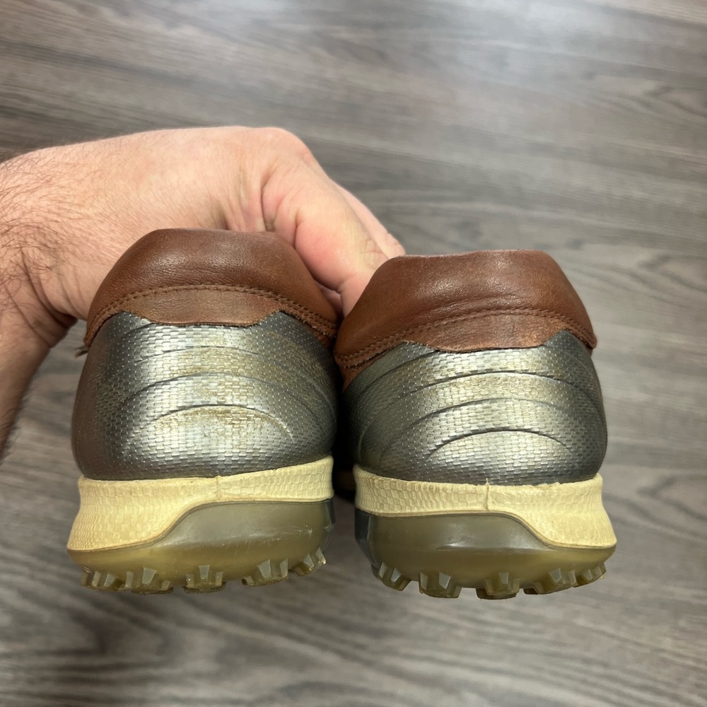 Ecco Golf Brown Golf Shoes 44 10 10.5 Gem